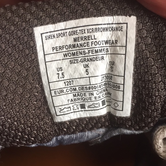 Merrell Siren Sport Gore Tex Shoes - Picture 7 of 8